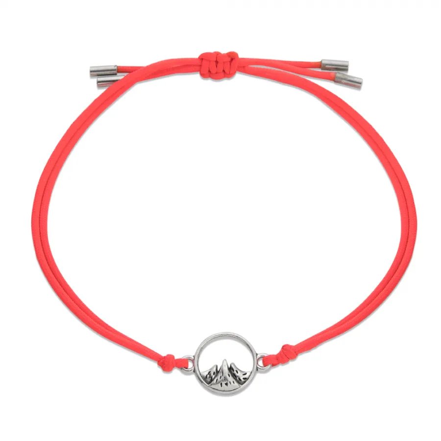 Bracelet for Pilots - XC Flying & orange Dyneema rope