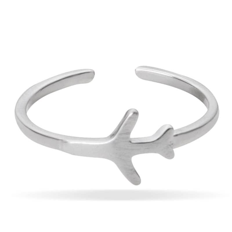 Silver Ring Airplane