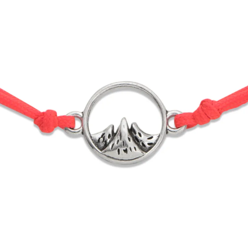 Bracelet for Pilots - XC Flying & orange Dyneema rope