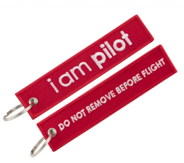 Aviation Keychains tag  ✈ i-am-pilot.com