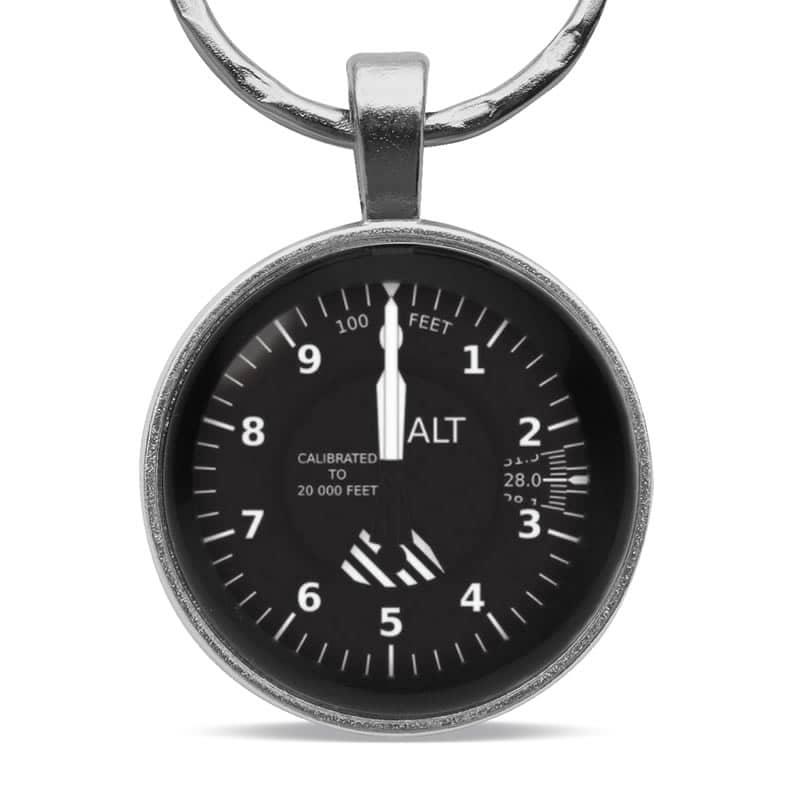 Keychain Aviation Altimeter