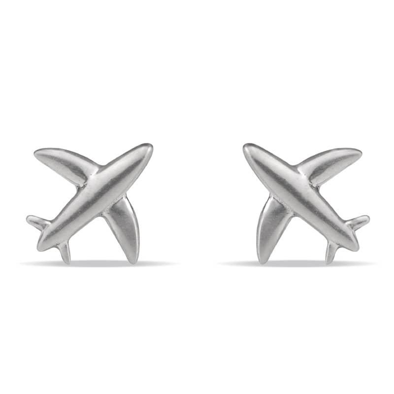 Earrings Jet Aircraft