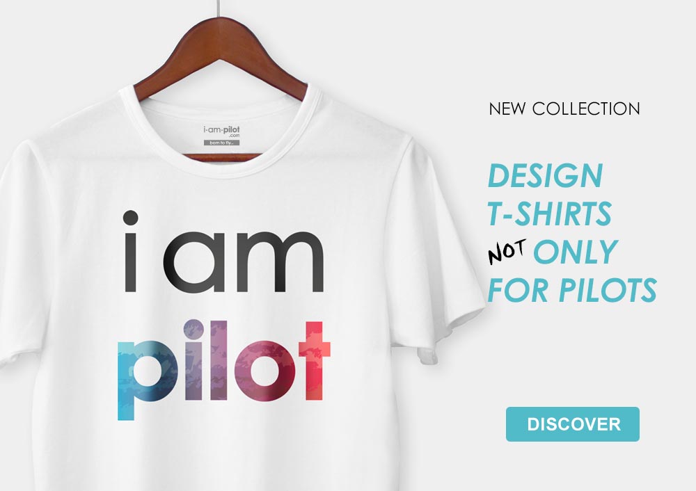 DESIGN T-SHIRT NOT ONLY FOR PILOTS